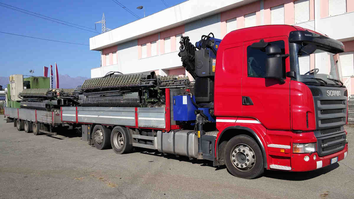 trasporti macchinari industriali